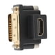 thumbnail image 3 of Interfaz multimedia HD a convertidor DVI Codo superior de 90° Convertidor de monitor hembra a macho, 3 of 14
