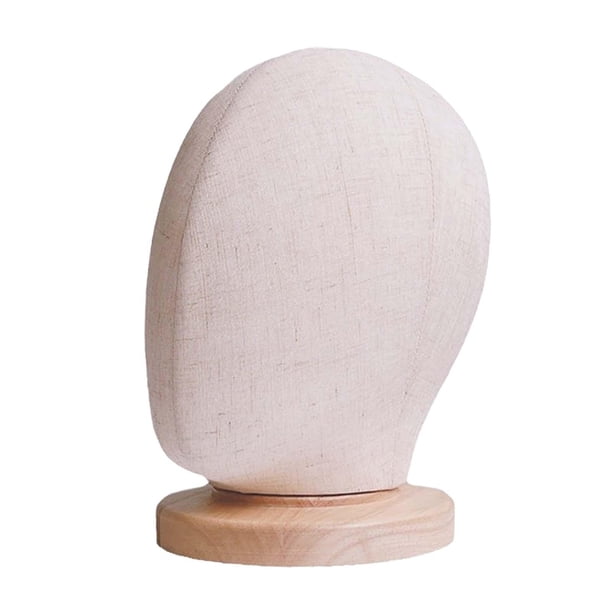 Exhibición de modelo de cabeza de peluca para salón de belleza o tienda de joyería. hombres