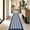 Blue, variant on 2x6 Trellis Runner Rug,Hallway Runner Rug with Rubber Backing, Checkered Kitchen Non Skid Carpet Runners Washable Indoor Mat for Kitchen Entryway Bathroom Hallway