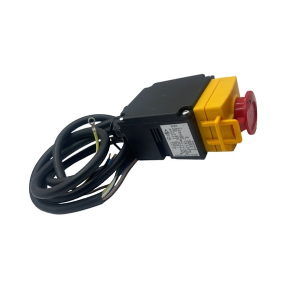 Reliable Waterproof Latching Push Button Switch for Industrial Motor Control