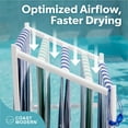 thumbnail image 6 of Coast Modern Pool Towel Rack – 5 Beach Towel PVC Drying Rack for Outdoor & Indoor Use, 6 of 7