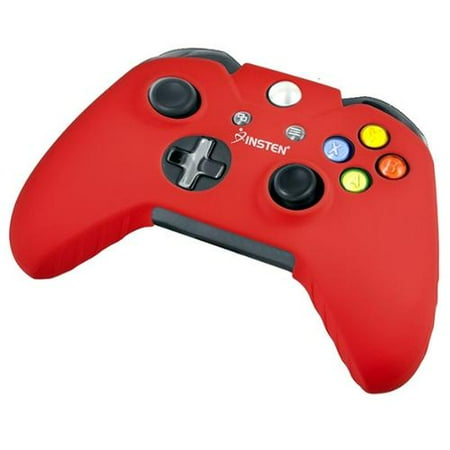 Insten Red Silicone Skin Case For xBox One / xBox One S / xBox One X Remote Controller