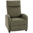 thumbnail image 1 of HOMCOM Fauteuil Inclinable à Poussée pour Cinéma Maison avec Siège Rembourré, 1 of 10