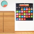 thumbnail image 6 of OOKWE Multi-in-1 Calendar Weather Pocket Chart Classroom Calendar for Kids Grades 3, 6 of 9