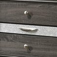 thumbnail image 2 of Benzara BM204561 Transitional Style 3 Drawer Wooden Nightstand with Bracket Feet, Gray, 2 of 5