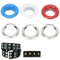 thumbnail image 4 of 200Pcs Eyelet Rivet Iron Colorful Metal Grommet Bag Shoes Clothes Decoration Exquisite Workmanship Beautiful Appearance for Shoes Clothing, 4 of 7