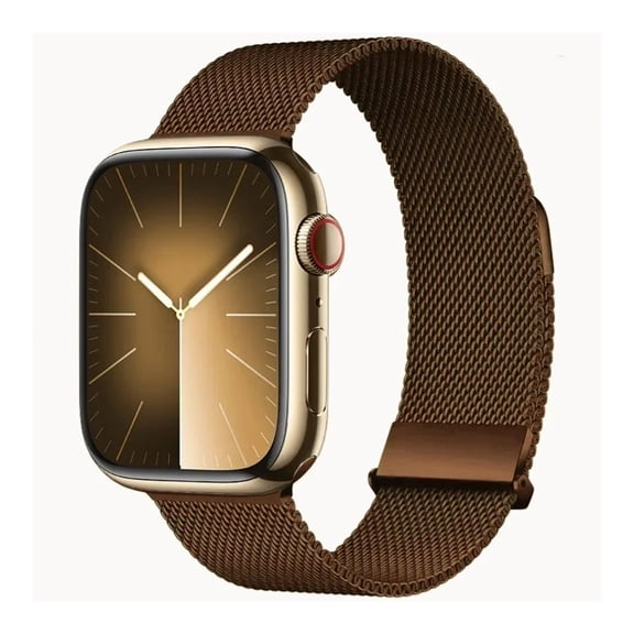 RoseOcean Milanese Loop Strap For Apple Watch 10 9 8 7 Band 46mm 42mm 45mm 41mm Ultra2 49mm Magnetic Bracelet for iWatch 654 SE 44mm 40mm Belt