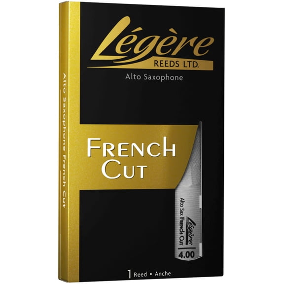 Legere French Cut Alto Saxophone Reeds - 1 Synthetic Reed