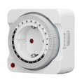 thumbnail image 3 of Timer Socket Mechanical 24 Hour 15 Minute Step Automatic Countdown Timer for Electric Bicycle EU Plug 230V, 3 of 5