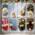 thumbnail image 2 of Yellow Crystal Ball Acrylic Car Ornament, Alphabet Christmas Tree Pendant, 2D Flat Home Decoration for Holiday Decor, Cute Alphabet Design Christmas Hanging Ornament, 2 of 6
