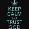 thumbnail image 2 of CafePress - Keep Calm And Trust God Maternity T Shirt - Maternity Dark T-Shirt, 2 of 3