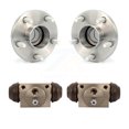 thumbnail image 1 of Transit Auto Rear Wheel Cylinders and Hub Bearing Assembly Kit for Car 2010-2013 Ford Connect - Left Right Side (Driver Passenger) K7D-101944, 1 of 11