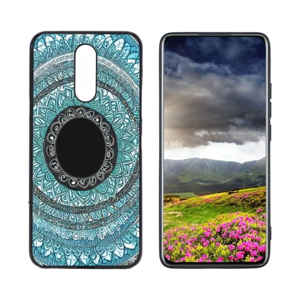 Compatible with Harmony 3 Phone Case, Mandala-12 Case Men Women, Flexible Silicone Shockproof Case for Harmony 3