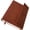 Brown, variant on Planner 2026-2027, Weekly Monthly Academic Calendar for Jul 2026 - Dec 2027 [18 Month Agenda], 8.26" x 5.9" Faux Leather Cover + Thick Paper (26-27 Navy Blue)
