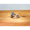thumbnail image 4 of Heaven Crafts Marquise Shape Natural Larimar Ring 925 Sterling Silver Handcrafted Statement Jewelry Perfect Gift For Her, 4 of 5