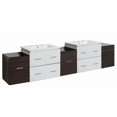 thumbnail image 1 of Imaginations Américaines 88.5 pouces W Vanity Set Gris, 1 of 1
