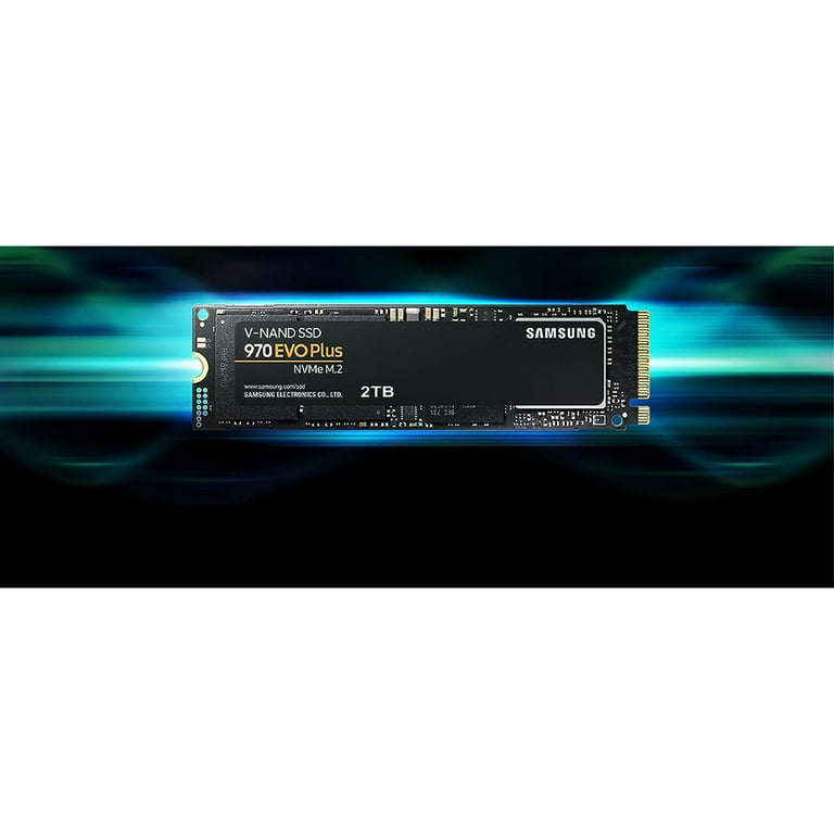 Open Box Samsung 970 EVO Plus SSD 2TB NVMe M.2 Internal Solid