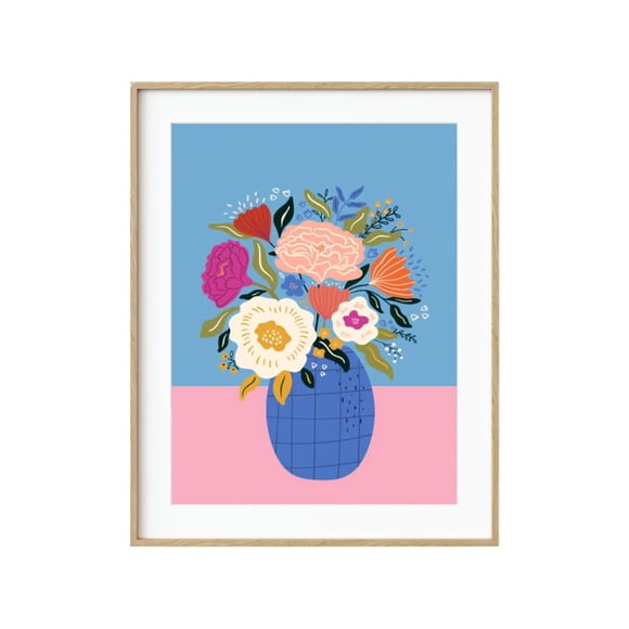 Kit de pintura por números Jarrón Pink Picasso de Buenos Días