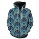 thumbnail image 1 of Sudadera con capucha y cremallera para hombre, con estampado geométrico abstracto, para adolescentes, con estampado 3D, divertida y genial, estilo hip hop, informal, para primavera, 1 of 6