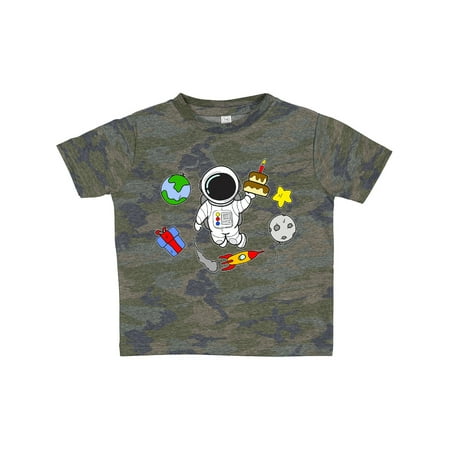 

Inktastic Astronaut Birthday Gift Toddler Boy or Toddler Girl T-Shirt