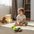 thumbnail image 7 of Nsxcdh Inertia Farm Tractor Harvester 8.66x4.33x3.94 In,Push Go Role Play Durable,Outdoor Indoor Kids Toys, 7 of 7