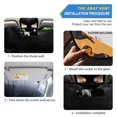 thumbnail image 2 of Cartoon Dachshund Dogs Car Windshield Sun Shade Foldable Car Front Window Visor Heat and UV Protection 55x27.6, 2 of 8