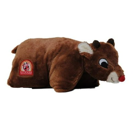 Rudolph The Red Nosed Reindeer Plush Pillow Pet Walmart Com