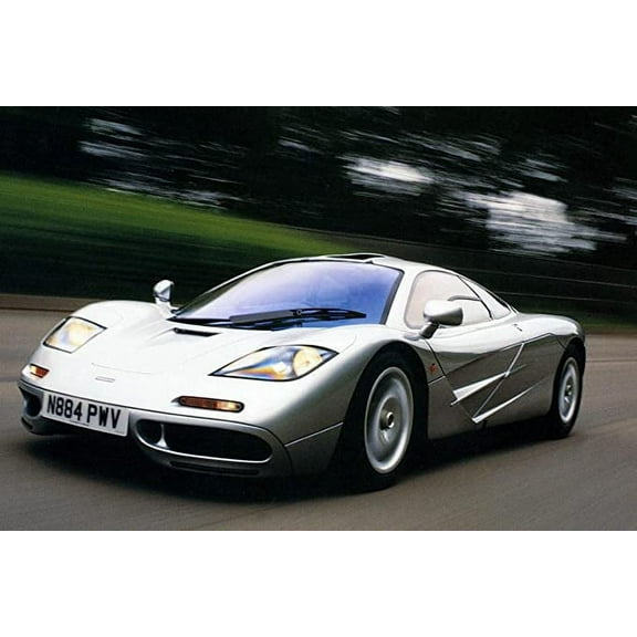 Iconic Arts Laminated 36x24 Poster: McLaren F1