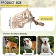 thumbnail image 2 of Dog Muzzle, Basket Muzzle for Biting, Chewing and Scavenging, Humane Cage Mouth Cover, Suitable for Grooming and Training Small, Medium, Large Aggressive Reactive Dogs, 2 of 7