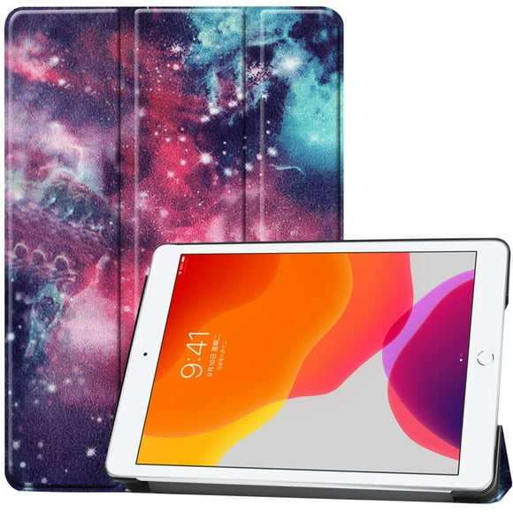 HCTian Case for iPad 9th Generation 10.2" 2021 - Slim Lightweight Protective Shell Case with Auto Sleep/Wake Trifold Stand Cover Case for Apple iPad 9th/8th Gen 10.2 Inch 2021/2020