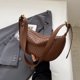 thumbnail image 5 of Bolso Bandolera para Mujer Bolso Media Tejido Color Sólido Bolso (café), 5 of 9