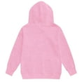 thumbnail image 2 of Wutalume Men's and Women's 2-Piece Hooded Sweatsuit Set, Solid Color Fleece Lined Top and Pants with Pockets,Light pink 3XL, 2 of 3