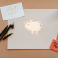 thumbnail image 4 of 60 Pcs Cartes Mémo Vierges en Forme d'Animaux, Cartes de Note, Cartes de Message Mémo en Papier, 4 of 8