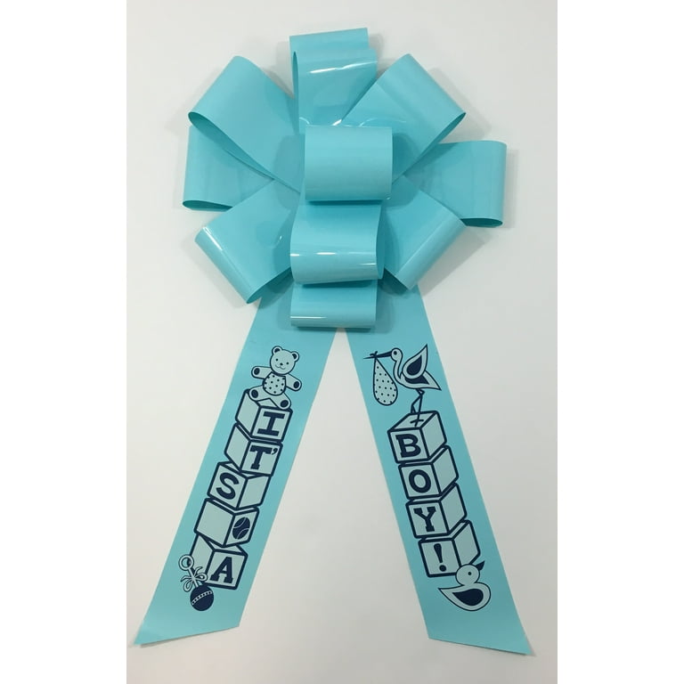 Celebration Door Bow Its A Boy Blue Celebration Door Bow Its A Boy Blue