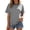 Dark Gray, variant on Womens Oversized Striped T Shirts Short Sleeve Fashion 2026 Casual Crewneck Summer Y2K Clothes (Pink, S)
