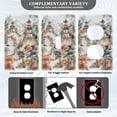 thumbnail image 3 of Yayeee Duplex Wall Plate 1-Gang 4.5"x2.7" Home Receptacle Light Switch Decorative Outlet Cover, Mountain Pattern, 3 of 7