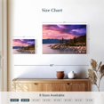 thumbnail image 4 of Elephant Stock Idyllic Lake Tahoe Wall Art - Horizontal Canvas Wall Art - Hallway Wall Decor - Nature Canvas - Green And Pink Decor - 24" x 16", 4 of 8