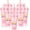 Pink, variant on 8 Pcs Rose Red Sleepover Party Supplies Slumber Party Cup Birthday Squad Cup with Lid Straw and Twist Bow 24 oz Plastic Coffee Tumbler Travel Mug for Spa Pajama Birthday Favor Stuff