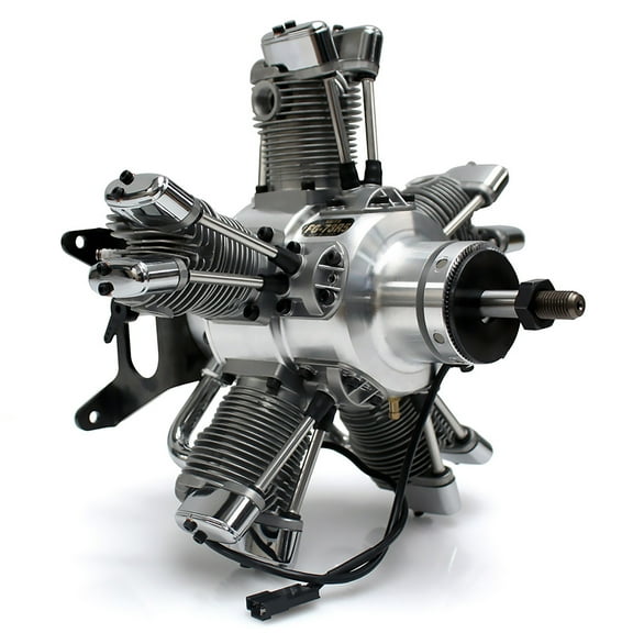 Saito Engines FG-73R5 73cc 5-Cylinder 4-Stroke Gas Radial Engine SAIEG73R5 Gas Engines 4 Stroke Airplane