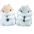 thumbnail image 4 of Peluche de hámster de peluche, juguete de hámster, regalo de cumpleaños y Navidad para niños y niñas (9 pulgadas, marrón claro), 4 of 8
