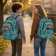 thumbnail image 2 of Jeiento Kids School Backpack 17 Inch Large Capacity Lightweight Water-Resistant Polyester Bookbag for 6-14 Year Old Boys Girls, Sport Dachshund School Daypack, 2 of 7