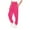 Hot Pink, variant on Aoochasliy Cargo Pants for Women Autumn Workout Out Leggings Stretch Waist Button Pocket Yoga Gym Loose Pants