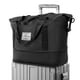 thumbnail image 1 of Bolsa de viaje Trifabricy, grande, impermeable, negra, para mujer, 1 of 7
