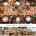 thumbnail image 3 of Boho Table Runner Bohemia Table Runners for Dining Room Tribal Vintage Rustic Fall Burnt Orange Dinner Runner Kitchen Parties Decor 13.8 x 71 inch, 3 of 6