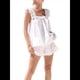 thumbnail image 3 of Conjunto de Pijama de Algodón de Dos Piezas para Mujer, con Volantes y Pantalones Cortos Informales, para Verano. M, 3 of 9
