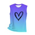 thumbnail image 4 of YLHFASHION Débardeur Mode Femme Confortable Imprimé Col Rond Soldes Débardeurs & Camisoles pour Femmes, 4 of 4
