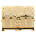 thumbnail image 4 of 1 Pc Durable Storage Case Novel Retro Practical Treasure Chest (Golden), 4 of 6