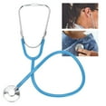 thumbnail image 2 of HLONK Heart Detection Stethoscope Body Care Tool Professional Single Stethoscope Aluminium Alloy Heart Lung Detection Echoscope, 2 of 8