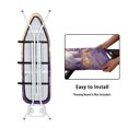 thumbnail image 4 of HELLHERO Corgi Lavender Pattern Tabletop Ironing Board Cover 15x54 Inch Breathable Elastic Edge Soft and Comfortable Ironing Board Cover for Tailor, 4 of 5