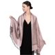 thumbnail image 1 of Two Tone Vintage Paisley Pashmina Scarf, Shawls and Wraps for Dresses, Scarf for All Season Pink Grey, 1 of 5